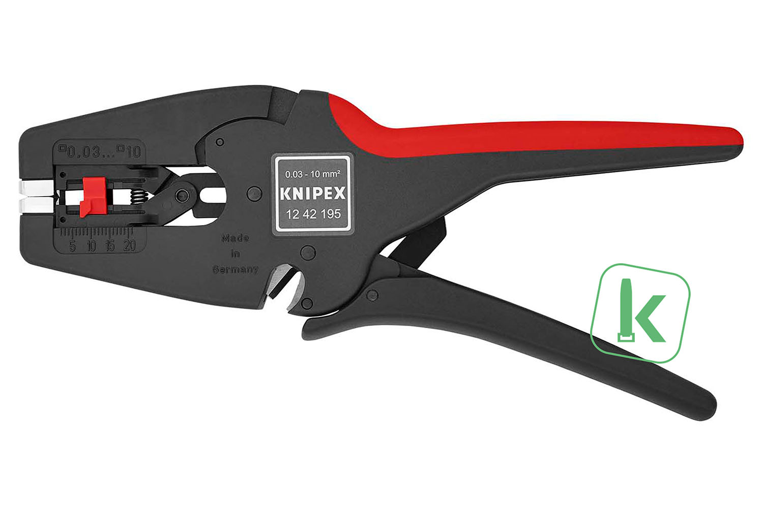 KNIPEX MultiStrip 10 Automatische afstriptang 0.03-10 mm2