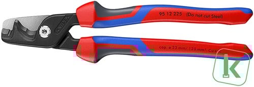 KNIPEX (95 12 225) StepCut®Comfort XL Kabelschaar Getrapte Snijrand Max. 120mm2