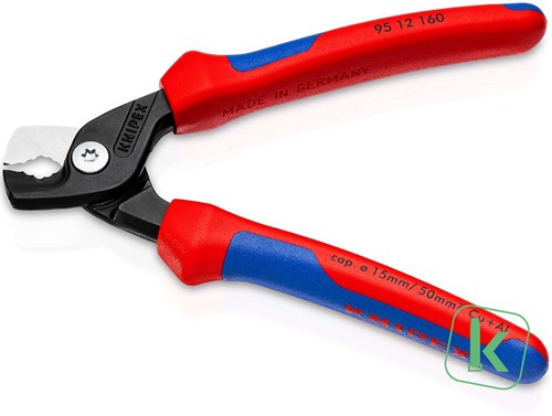 KNIPEX (95 12 160) StepCut® Kabelschaar Comfort Max. 50mm2