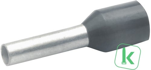 Klauke (472/8) Adereindhuls 1,5mm² Geïsoleerd / Hulslengte 8 mm Zwart  (Zak 100 stuks)