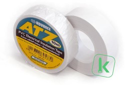 Advance AT7 PVC tape - 15 mm breed Wit (Rol 10 meter)