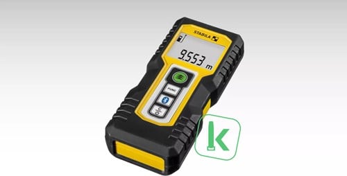 STABILA Afstandsmeter Laser LD250 - Reikwijdte 50 meter - Met Bluetooth (18817)
