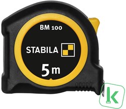 STABILA (19568) Rolbandmaat / Rolmaat  5 meter BM100