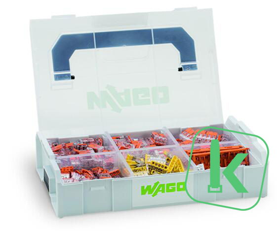 WAGO Verbindingsklemmenset L-BOXX, Assortiment serie 221 en serie 2273 (Set 8-delig)