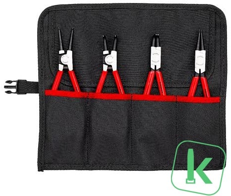 KNIPEX (00 19 56) Borgveertangenset 4-delig (Set 4-delig)