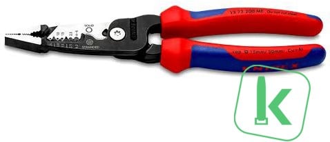 KNIPEX (13 72 200) Elektro Installatietang Multifunctioneel 6-in-1 combinatietang 200mm 