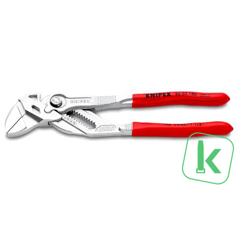 KNIPEX Sleuteltang / Schroefsleutel 180 mm MaxØ40 mm