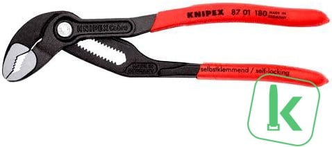 KNIPEX (87 01 180) Cobra® Hightech - Waterpomptang 180 mm 