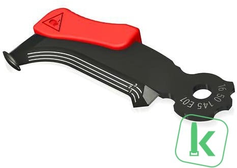 KNIPEX (16 50 145 E01) Reservekling / Reservemes met glijschoen voor 16 50 145 SB