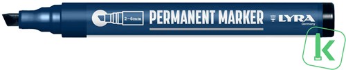 LYRA MARK Merkstift Permanent - Punt 1-4 mm - Kleur Zwart (4020099)