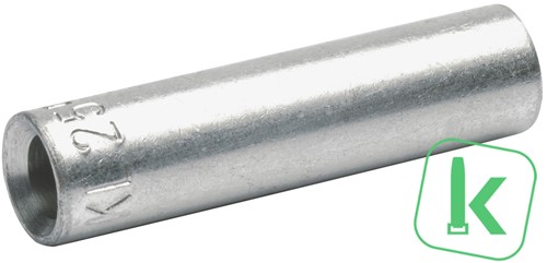 Klauke (SV10) Verbinder / Stootverbinder Massief 10mm Ongeïsoleerd (Zak 100 stuks) (Zak 100 stuks)