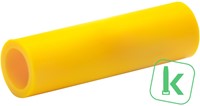 Klauke (700)  Verbinder/ Stootverbinder 6mm Geel geïsoleerd  (Zak 100 stuks)