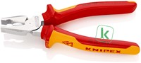 KNIPEX (02 06 180) Kracht Combinatietang Grijptang / Zijsnijtang 180 mm 