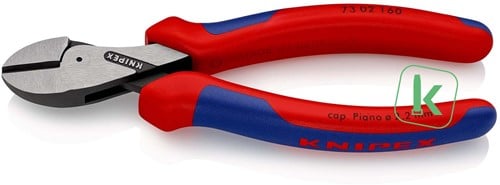 KNIPEX (73 02 160) Kracht Zijsnijtang / Kniptang Comfort Gepolijst 160 mm
