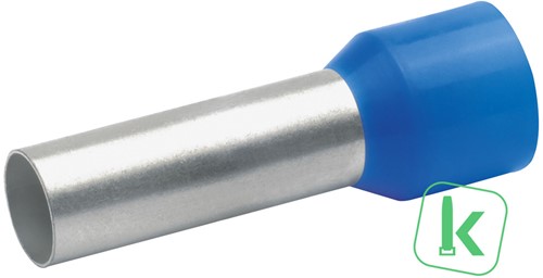Klauke (477/18) Adereindhuls 16mm² Geïsoleerd / Hulslengte 18 mm Blauw (Zak 100 stuks)