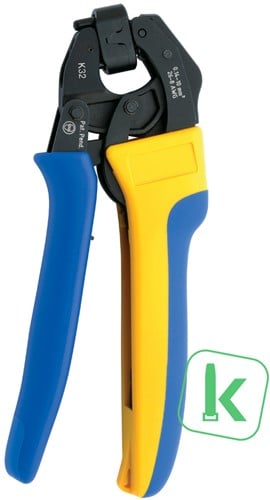 Klauke (K 32 T) Twist Perstang / Krimptang voor Adereindhulzen 0,14 - 10mm² (1 stuk)