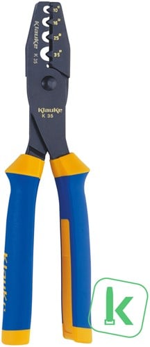 Klauke ( K35 D) Perstang / Krimptang voor Adereindhulzen 10 - 35mm² (1 stuk)
