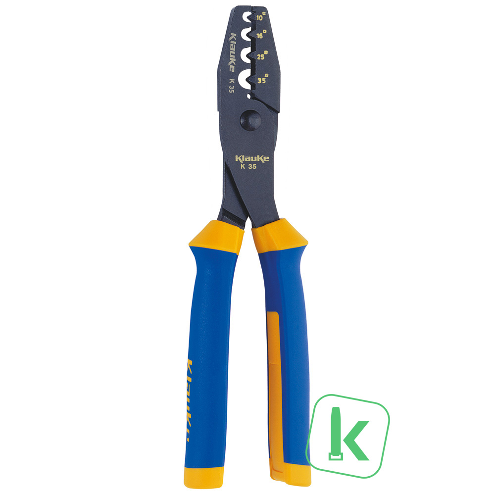 Klauke ( K35 D) Perstang / Krimptang voor Adereindhulzen 10 - 35mm² (1 stuk)