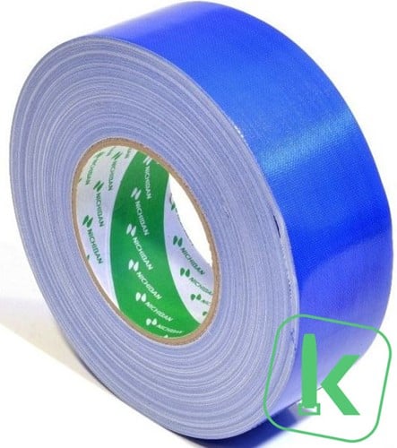 Nichiban gaffer tape Type 1200 - 50 mm breed Blauw (Rol 50 meter)