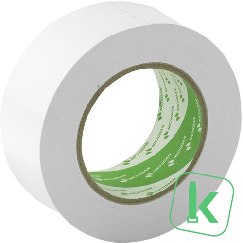 Nichiban gaffer tape Type 116 - 50 mm breed Wit (Rol 50 meter)