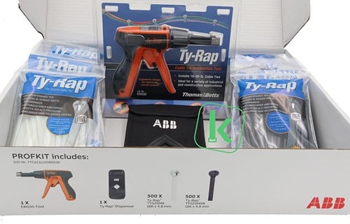 ABB | Ty-Rap® - Professional Tyrap Kit - incl. ERG50 Tang ( TYRAP PROF KIT)