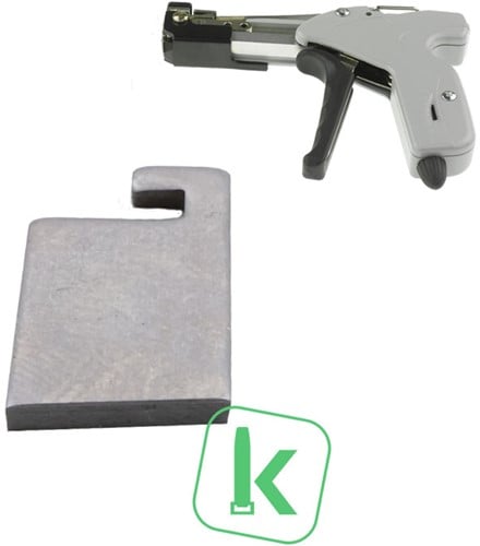 Reservemesje voor kabelbindertang, tyraptang TKTA-338