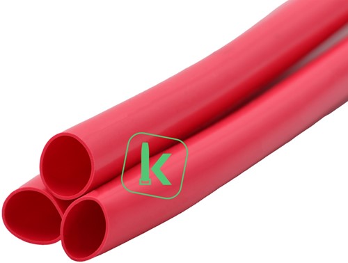 Siliconen Isolatiekous / Beschermkous 2500V Ø 3 mm Rood (stuk 1 meter)