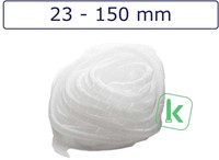 Spiraalband, spiraalslang  23-150 mm bundel capaciteit Naturel (Zak 20 meter)