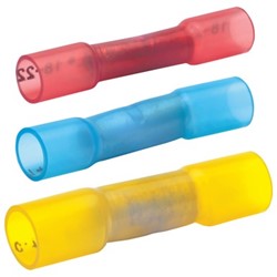 WQDD STANPET 110 stuks kabelverbinders, waterdichte set met krimpslang, soldeerverbinder, stootverbinders en krimpverbinders, waterdichte kabelverbinderset, krimpkous, waterdicht