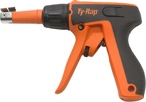 ABB | Ty-Rap® - ERG-120 Ergonomische Kabelbindertang - Voor kunststof kabelbinders,Ty-Fast, Ty-Rap van 4,8 mm t/m 7,6 mm breed