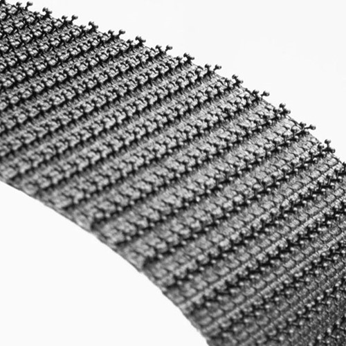 VELCRO® - Klittenband Enkelzijdig Haakdeel met lijmlaag, 25mm Zwart Rol 25 meter