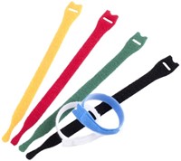 VELCRO® ONE-WRAP® Strap, klittenband kabelbinders 200 x 20 mm Zwart (Rol á 25 stuks)-3