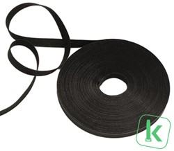 VELCRO® Qwiktie Klittenband Dubbelzijdig 19,05 mm breed (extra sterk) Zwart (Rol 22,9 meter)