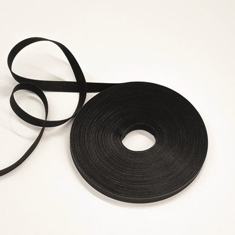 VELCRO® Qwiktie Klittenband Dubbelzijdig 19,05 mm breed (extra sterk) Zwart (Rol 22,9 meter)