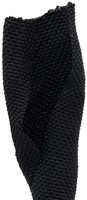 Zelfsluitende Beschermkous Polyester 5-6 mm Zwart UV bestendig (Rol 100 meter)-3