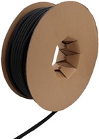 Zelfsluitende Vlechtkous Polyester 25-27 mm Zwart UV bestendig (Rol 50 meter)-2