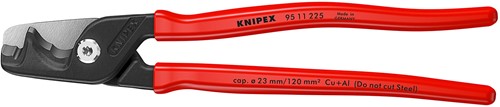 KNIPEX (95 11 225) StepCut® XL Kabelschaar Getrapte Snijrand Max. 120mm2 -2