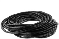 Spiraalband, spiraalslang  11-70 mm bundel capaciteit Zwart UV bestendig (Zak 10 meter)-2